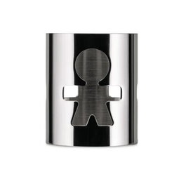 Alessi AKK10 M Girotondo Porte-serviettes Homme en Acier Inoxydable 18/10