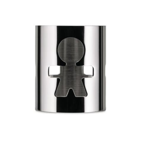 Alessi AKK10 Serviette Girotondo Homme Inox 18/10 - Design King-Kong par Stefano Giovannoni et Guido Venturini, Collection Afficionados Alessi AKK10 Serviette Girotondo Homme Inox 18/10 - Design King-Kong par Stefano Giovannoni et Guido Venturini, Collection Afficionados