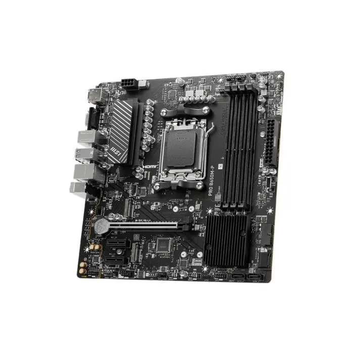 MSI Carte Mère PRO B650M-P (911-7E27-001) Socket AM5 AMD Ryzen 7000 PCI-Express 4.0