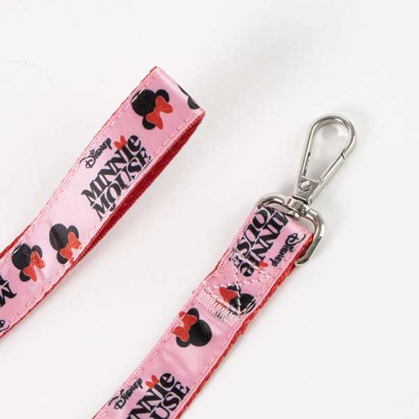 Cerdá Set harnais et laisse Minnie XS-S/S-M 3,3 Rouge