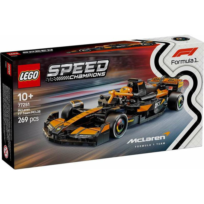 LEGO Speed Champions 77251 McLaren F1 Team MCL38 Voiture de course de F1