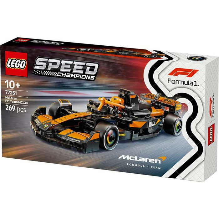 LEGO Speed Champions 77251 McLaren F1 Team MCL38 Voiture de course de F1