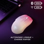Turtle Beach Pure Air Souris Gaming Sans Fil Ultralégère Blanche