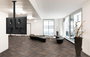 Vogel's PUC 2415B Tube Connect-It pour Montage Plafond, 150 cm, Aluminium, Noir, Système Modulaire avec Conduits pour Câbles