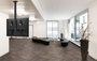 Vogel's PUC 2415B Tube Connect-It pour Montage Plafond, 150 cm, Aluminium, Noir, Système Modulaire avec Conduits pour Câbles