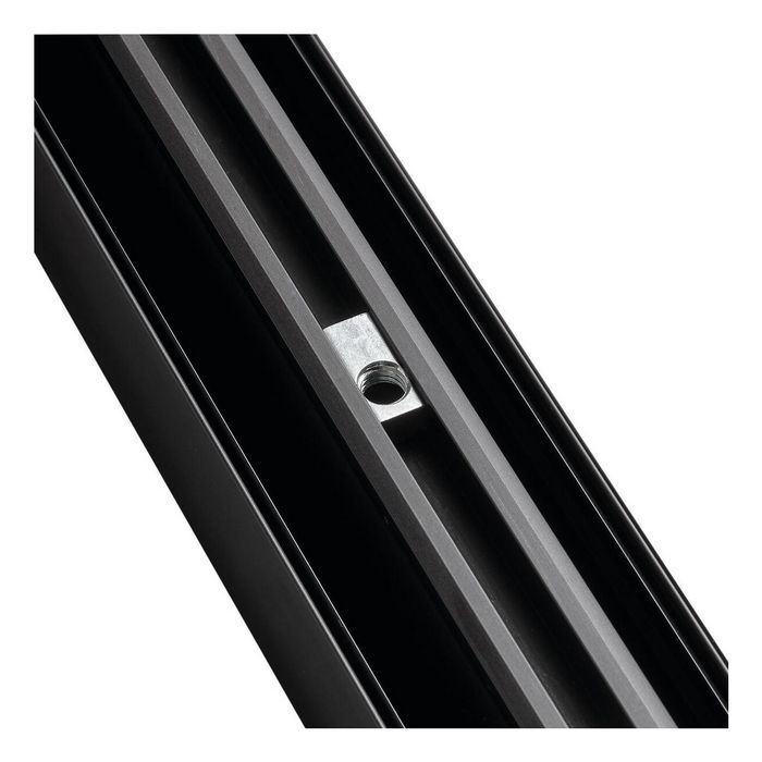 Vogel's PUC 2415B Tube Connect-It pour Montage Plafond, 150 cm, Aluminium, Noir, Système Modulaire avec Conduits pour Câbles