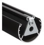 Vogel's PUC 2415B Tube Connect-It pour Montage Plafond, 150 cm, Aluminium, Noir, Système Modulaire avec Conduits pour Câbles