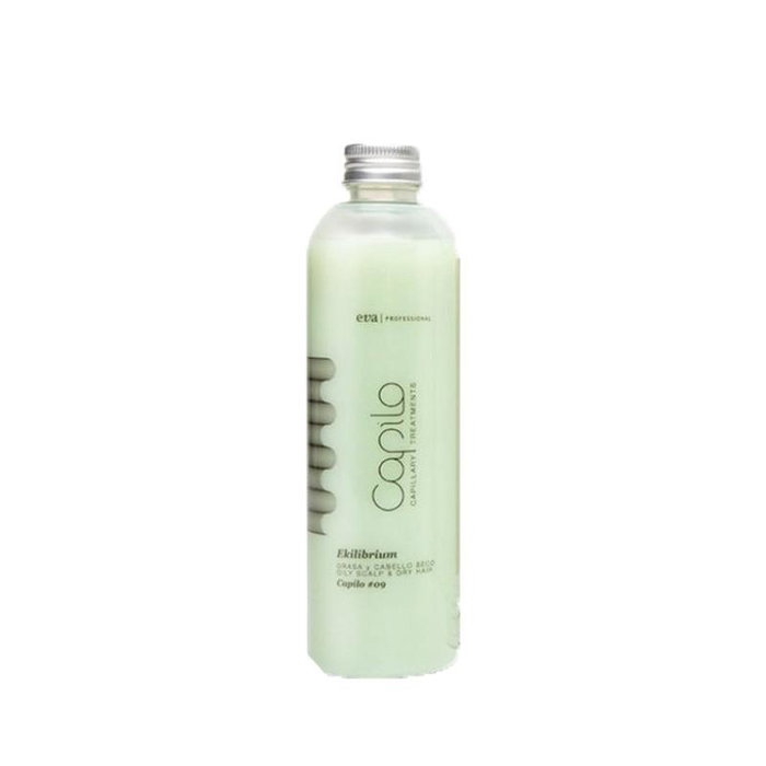 Eva Capilo Ekilibrium Shampoing traité #09 300 ml - Pour cheveux secs et cuir chevelu gras, rééquilibrant, sans sulfates ni silicones Eva Capilo Ekilibrium Shampoing traité #09 300 ml - Pour cheveux secs et cuir chevelu gras, rééquilibrant, sans sulfates ni silicones