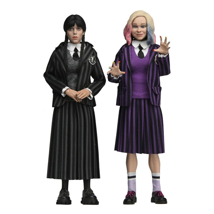 Wednesday Pack de 2 figurines Wednesday Addams (Nevermore Uniform) and Enid 20 cm Wednesday Pack de 2 figurines Wednesday Addams (Nevermore Uniform) and Enid 20 cm