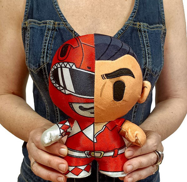 Bizak Peluche Power Rangers Ranger Rouge 18 cm - Licencié Officiel Bizak Peluche Power Rangers Ranger Rouge 18 cm - Licencié Officiel