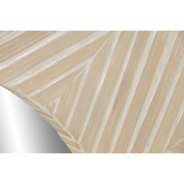 Miroir mural Home ESPRIT Blanc Marron Mosaïque Tropical 100 x 4 x 100 cm Miroir mural Home ESPRIT Blanc Marron Mosaïque Tropical 100 x 4 x 100 cm