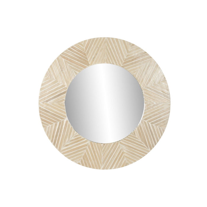 Miroir mural Home ESPRIT Blanc Marron Mosaïque Tropical 100 x 4 x 100 cm Miroir mural Home ESPRIT Blanc Marron Mosaïque Tropical 100 x 4 x 100 cm