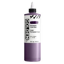 Golden High Flow Colores Acrílicos Violet foncé 473 ml