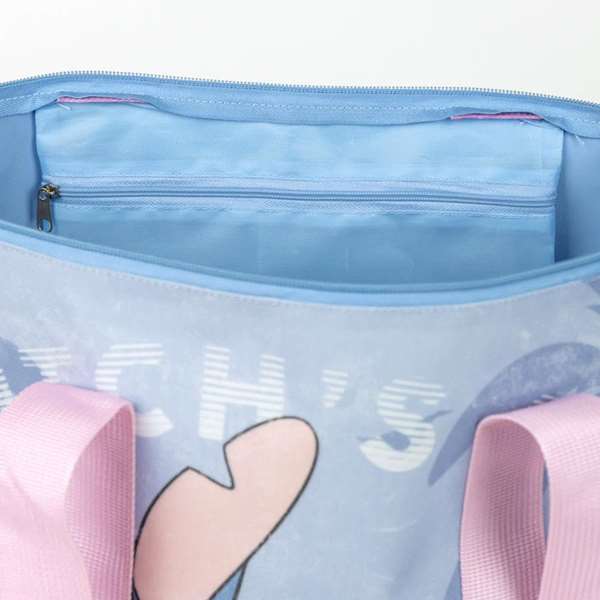 Cerdá Sac de Plage Stitch 47.0 x 33.0 x 15.0 cm - Bleu - Sans Marche Nécessaire - Pour Enfants Dès 4 Ans