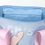 Cerdá Sac de Plage Stitch 47.0 x 33.0 x 15.0 cm - Bleu - Sans Marche Nécessaire - Pour Enfants Dès 4 Ans