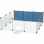 Zolux Enclos modulable Neopark 105x105x35 cm pour cochons d'inde