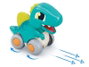 Creaciones Llopis Dinosaure vert à friction - Boîte de jeu 13x12x13 cm pour enfant 18 mois et plus, polyester