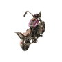 Home ESPRIT Figurine Décorative Moto Vintage Bleu Vert Lila (3 Unités)