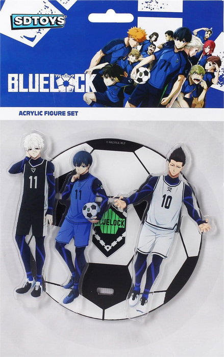 SD Toys Blue Lock Set de Figurines en Acrylique 15 cm