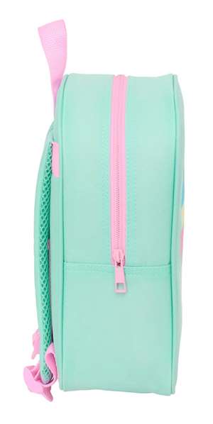Safta Mochila Sac à Dos Garderie Personnage Stitch Adaptable pour Poussette 22x27x10 cm - Dès 3 Ans