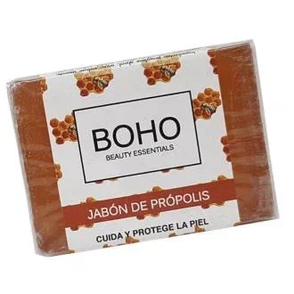 BOHO Savon à la Propolis en Pain 100g - Peau Douce et Hydratée BOHO Savon à la Propolis en Pain 100g - Peau Douce et Hydratée