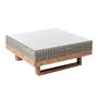 BigBuy Garden Table Basse Patsy Gris 80 x 80 x 35 cm