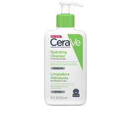 Cerave Gel Nettoyant Hydratant pour Peaux Normales à Sèches, Visage et Corps, 236 ml