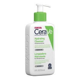 Cerave Gel Nettoyant Hydratant pour Peaux Normales à Sèches, Visage et Corps, 236 ml