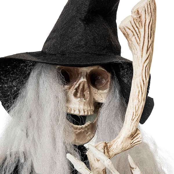 My Other Me Bruja con caldero - Décor de sorcière avec chaudron, sculpture décorative Halloween 20 x 20 x 60 cm My Other Me Bruja con caldero - Décor de sorcière avec chaudron, sculpture décorative Halloween 20 x 20 x 60 cm