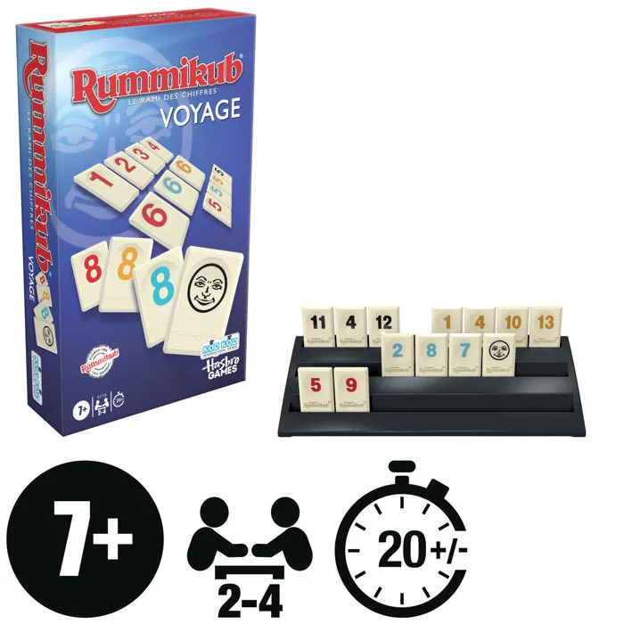 Hasbro Gaming Rummikub Édition Voyage
