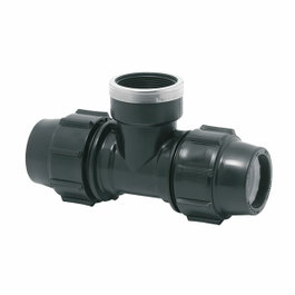 Plasson Connecteur en T mixte filetage femelle 25 mm x 3/4"