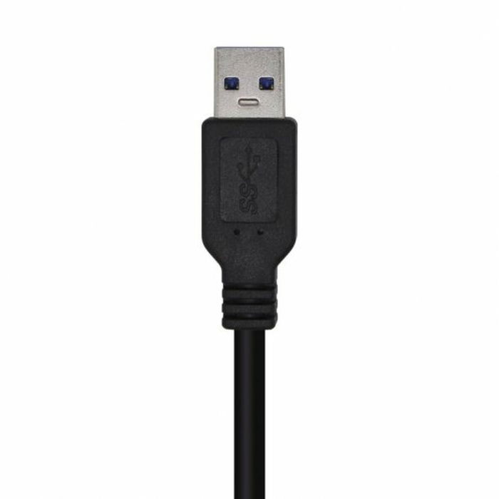 Câble USB Aisens A105-0447 Noir 2 m (1 Unité)