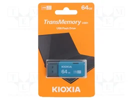 Kioxia Clé USB Bleu Noir 64 GB