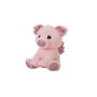 Creaciones Llopis Perruque cochon rose pour enfants 22 cm - Pour 3 ans et plus en polyester