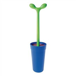 Alessi Merdolino Escobilla Baño Résine Bleu Clair ASG04 AZ