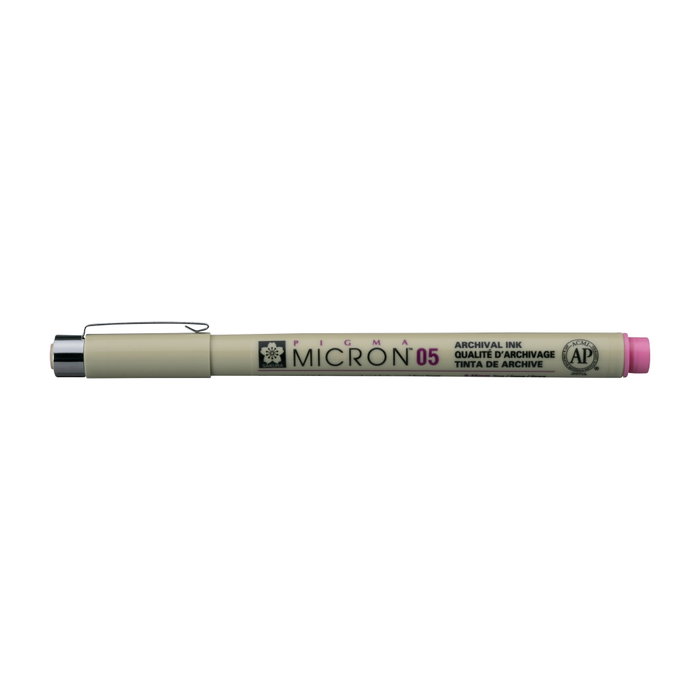 Sakura Pigma Micron 05 - 0,45 mm - Rosa Sakura Pigma Micron 05 - 0,45 mm - Rosa