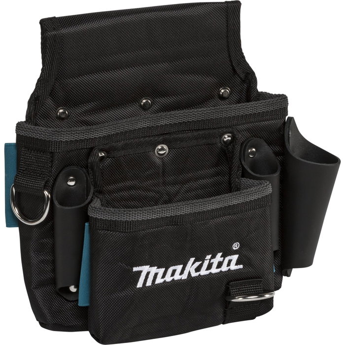 Makita E-15198 Sac à outils à 2 compartiments Noir / Bleu Makita E-15198 Sac à outils à 2 compartiments Noir / Bleu
