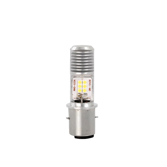 M-Tech Ampoule LED BA20d 12x3030 SMD Blanc Froid