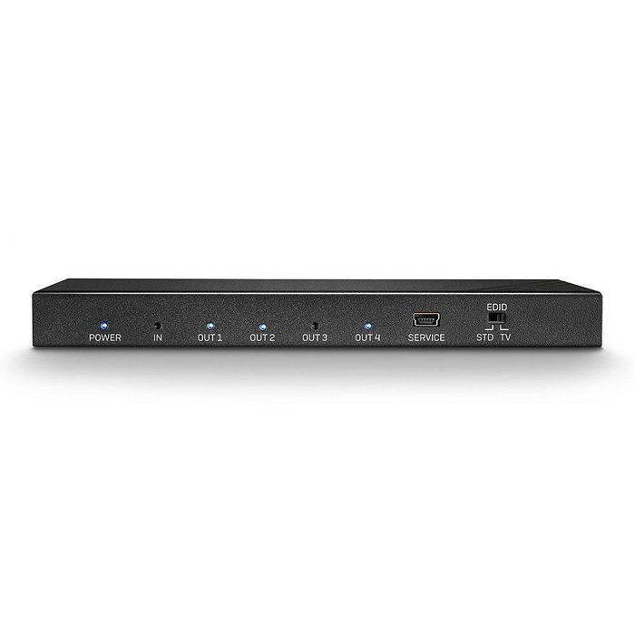 Lindy Splitter HDMI 18G - Répétiteur/Répartiteur HDMI 4 Ports avec Support 4K 60Hz, HDR et HDCP 2.2 pour Distribution Multi-Écran
