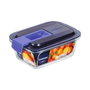 Luminarc Récipient Hermétique Rectangulaire Easy Box 38 cL en Verre Trempé