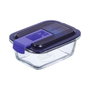 Luminarc Récipient Hermétique Rectangulaire Easy Box 38 cL en Verre Trempé