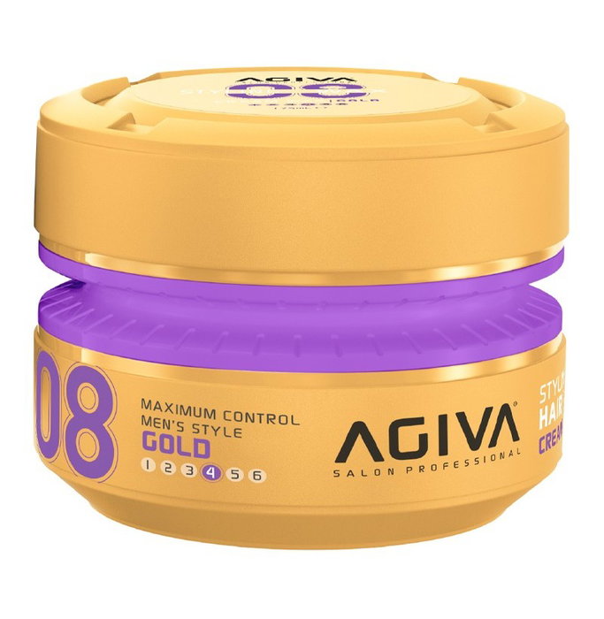 Agiva Styling 08 Hair Cream Wax Gold 175ml Agiva Styling 08 Hair Cream Wax Gold 175ml
