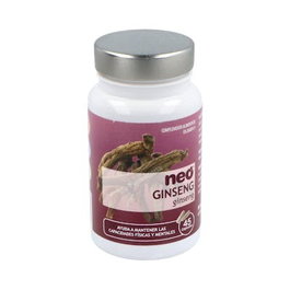 Neo Ginseng Complément Alimentaire 45 Capsules, Extrait Standardisé de Panax Ginseng