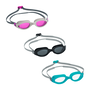 Bestway 21095 Lunettes de Natation Adulte Corne en Silicone Kit 3 Pièces Antibuée +14 Ans Piscine et Plage