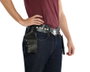 Double cartouchière marron avec étoile de shérif pour déguisement de cowboy