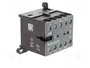 ABB BC6 Contacteur 4 pôles 24V DC 6A 2NC+2NO bornes à vis
