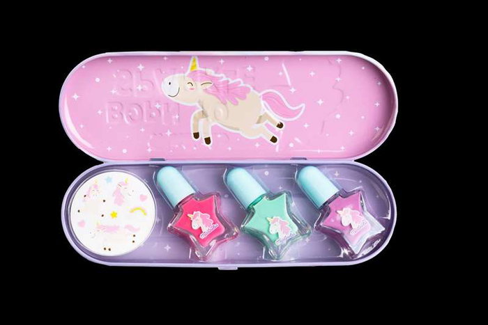 Martinelia Coffret Vernis à Ongles Licorne et Autocollants