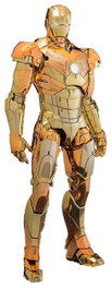 Hot Toys Iron Man Mark III Movie Masterpiece Diecast 1/6 (Version Or et Cuivre)
