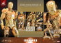 Hot Toys Iron Man Mark III Movie Masterpiece Diecast 1/6 (Version Or et Cuivre)