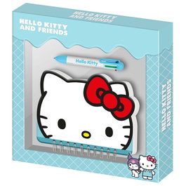 KARACTERMANIA - Journal + Stylo Hello Kitty and Friends - Agenda Décoratif
